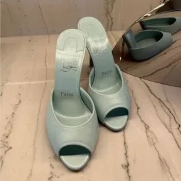 Christian Louboutin Me Dolly Mule Sandals 100mm - Picture 6 of 7